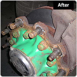 Truck Brake Disk After Skimming